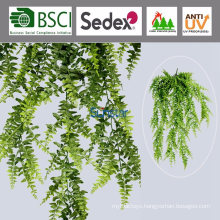 Anti UV Resistant Hanging Fern Bush Artificial Plant for Home Decoration Indoor and Outdoor (48961)